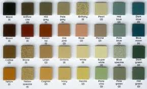 Winckelman Unglazed Ceramic Tile Colour Chart In 2019