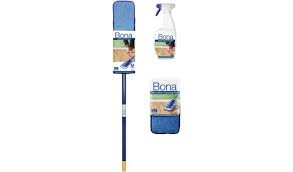 After seeing how well the bona hardwood floor cleaner alone had truly cleaned my hardwood floors and left no streaks, i came to the conclusion that water alone (or steam) probably just won't cut it. Buy Bona Wood Floor Cleaning Kit Mops Argos