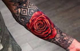 101 Best Rose Tattoos For Men Cool Designs Ideas 2020 Guide Rose Tattoos For Men Tattoos Red Tattoos