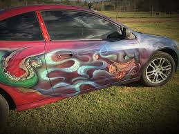 Steam Punk Octopus Mural Custom Cars Paint Custom Cars Car Painting