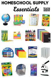 If you want, attach a drawer handle to the top for easy handling. The Essential Homeschool Supply Checklist Teach Beside Me