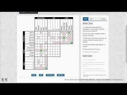 Read 0 reviews or write a review . Logic Puzzle 43 02 07 20 4 5 Challenging Puzzle Baron Youtube