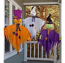 Welcoming Boo Crew Decorating Kit Party City Halloween Porch Decorations Homemade Halloween Decorations Halloween Outdoor Decorations