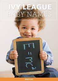 Seriously Smart Baby Names For The Big League The Ivy League That Is Sheknows