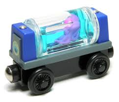 Thomas Wooden Aquarium Octopus Cars Wooden Train Car Engine Train Car