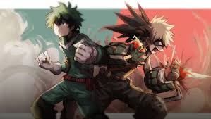 Download blonde, anime boy, katsuki bakugou wallpaper, 1080x1920, samsung galaxy s4, s5, note, sony xperia z, z1, z2, z3, htc one, lenovo vibe, google pixel 2, oneplus 5, honor 9, xiaomi. Bakugou And Deku Wallpapers Top Free Bakugou And Deku Backgrounds Wallpaperaccess