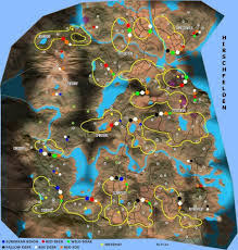 The Hunter Call Of The Wild Animal Locations Map Animals Wild Call Of The Wild Hunter