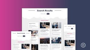 Select grid layout and number of columns. How To Create A Search Results Page Template In Divi Elegant Themes Blog