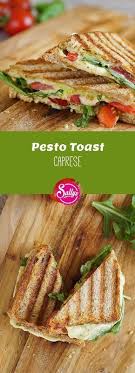 Pesto Toast Caprese Rezepte Essensrezepte Essen Rezepte