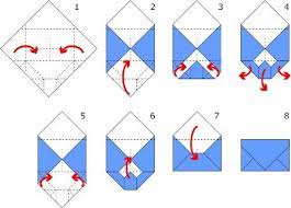 Fold the sides of the paper inwards. How To Make An Envelope With Paper Google Search Origami Envelope Homemade Envelopes How To Make An Envelope