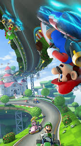 Super Mario Kart Wallpapers Wallpaper Cave You can install this wallpaper on your desktop or on your mobile phone and other gadgets that support. super mario kart wallpapers wallpaper