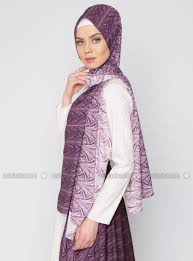 Desenli Sal Murdum Tuva By Burcu Aslan Hijab Fashion Modanisa