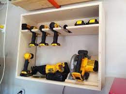 Diy Power Tool Storage System Wilker Do S Tool Storage Diy Power Tool Storage Workshop Storage