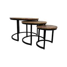 Shop the finest authentic rustic furniture mexican furniture talavera tile and farmhouse rustic coffee tables birch lane. Coffee Table District O67xo51xo35 Rustic Mango Wood Iron Set Of 3 H Bc 7128