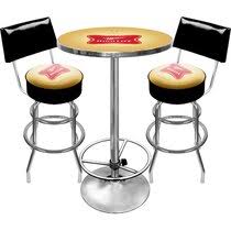 Miller lite padded bar stool; Miller Lite Bar Stools Wayfair