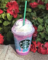 unicorn frappuccino blended