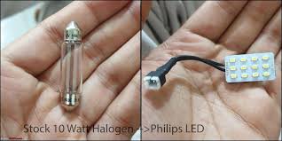 Small size, energy efficient, brighter than halogen, doesn't glare like hid * disadvantages: Diy Replacing My Car S Footwell Lights With Led Strips Team Bhp