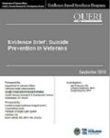 Evidence Brief Suicide Prevention In Veterans Ncbi Bookshelf