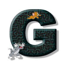 What about something like this: Buchstabe Letter G Tom And Jerry Wallpapers Graffiti Alphabet Tom And Jerry