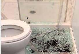 Later that night, he eventually cried and apologized for shattering that door. Homeowners Glass Shower Door Spontaneously Shatters