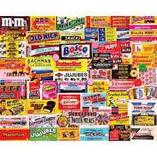 This article will focus on jigsaw puzzles about halloween candy and candy in general. White Mountain Puzzles Candy Wrappers 1000 Piece Collage Jigsaw Puzzle Snapklik