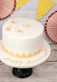 For commercial cake decorators, cupcake bouquets have the potential to bring in an excellent additional revenue stream if marketed well. 50th Wedding Anniversary Cake Cakey Goodness