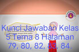 Selamat datang kembali pada pembelajaran kurikulum 2013 kelas v sekolah dasar. Kunci Jawaban Buku Tematik Siswa Kelas 5 Tema 8 Subtema 2 Pembelajaran 4 Halaman 79 80 82 83 84 Info Pesilat