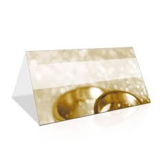 Tischkarten sind fester bestandteil der tischdeko bei der hochzeit. Tischkarte Goldhochzeit Klassisch Gold