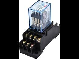 Lek gak omron buwak,en aku ganti baru. Workshop Electrical Engineering How To Operate Relay Omron Model My4n 3a 220v 240 Vac Youtube