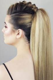 Check out www.naturalhairqueen.net to learn the secret to healthy growth and long natural hair. Braided Mohawk Ponytail Longhair Braids Ponytai Hairs London