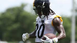 Kaleb Johnson during his football career with the Pittsburgh Steelers