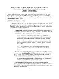 Maybe you would like to learn more about one of these? Introduction To Legal Research Outline Pdf Case Citation Precedent
