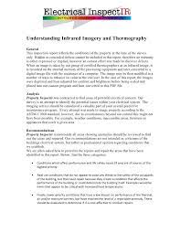 Thermal Imaging Report Template 2 Professional Templates In 2021 Report Template Thermal Imaging Sample Resume