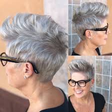 If the hair, at that age, tends to curl then this is the hairstyle that fits the best. 20 Stylish Hairstyles For Short Grey Hair Over 60 4retirees