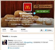 Burguer king hizo una petición inusual a sus clientes: Burger King S Twitter Account Hacked