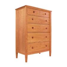 A chest of drawers, also called (especially in north american english) a dresser or a bureau, is a type of cabinet (a piece of furniture) that has multiple parallel, horizontal drawers generally stacked one above another. Vermont Shaker Chest Of Drawers Six Drawers Bedroom Furniture