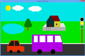 Advance Traffic Signal C Source Code Projects Opengl Projects Computer Graphics Projects Using Opengl Source Code Fre Opengl Projects Code Project Projects