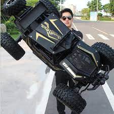 Giant rc monster truck remote control toys cars for kids. 1 8 50cm Ultra Large Rc Car 4x4 4wd 2 4g High Speed Bigfoot Remote Control Buggy Truck Climbing Off Road Vehicle Jeeps Gift Toy Rc Cars Aliexpress