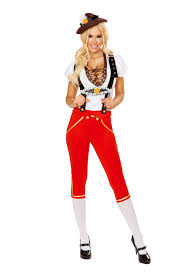 Roma Costume Oktoberfest Lederhosen Beer Girl Bavarian