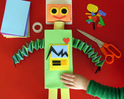Not only did the kids have fun coloring designs and patterns on their robot templates, but they came up with all kinds of predictions. 20 Best Robot Crafts And Activities For Kids K4 Craft