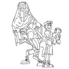 Wild Kratts Coloring Pages Free Printable Momjunction Wild Kratts Cartoon Coloring Pages Coloring Pages