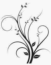 decorative line png download black and white swirl design 1500x1500 png download pngkit decorative line png download black