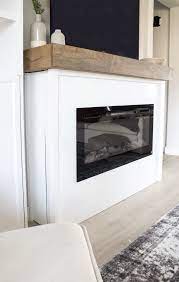 For the first diy fake fireplace mantel project, you should use the mdf, which is quite inexpensive and often when you got that ready, add some decorations and nail your mantel to the wall around the another way of how to make a fake fireplace mantel, is to get simple wooden planks of different. Diy Modern Fireplace Designed Simple