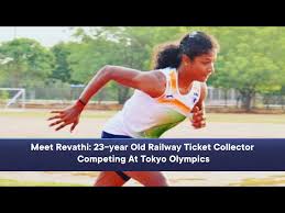 The family kept the matter a secret as it would affect dhanalakshmi's performance. Meet Revathi 23 Year Old Railway Ticket Collector Competing At Tokyo Olympics