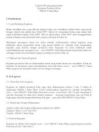 Teks laporan hasil observasi b. 10 Contoh Laporan Kegiatan Sekolah Pelatihan Dll File Doc