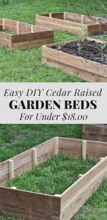 Cedar Raised Vegetable Garden Beds Building A Raised Garden Building Raised Garden Beds Vegetable Garden Raised Beds