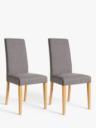 Set of 4 modern style grey dining chairs with black metal legs. Anyday John Lewis Partners Lydia Dining Chairs Set Of 2 Fsc Certified Beech Wood Grey