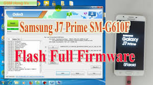 Samsung J7 Prime Flash File 8 1 Firmware By Odin 3 13 3 Youtube