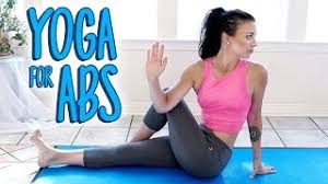 Slightly raise your head and contract your abdomen while bending your left knee, inclining your torso and bringing your right elbow toward the knee. Weight Loss Yoga For Flat Stomach Abs 20 Minute Beginners Yoga Workout Youtube