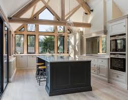 They are durable, fingerprint resistant, and very versatile. 75 Beautiful Light Wood Floor Kitchen With Black Appliances Pictures Ideas August 2021 Houzz